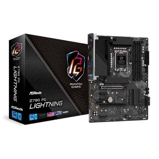 ASRock Intel Z790 PG Lightning PCIe 5.0 DDR5 ATX Open Box Motherboard